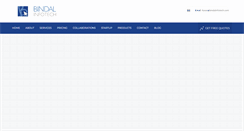 Desktop Screenshot of bindalinfotech.com